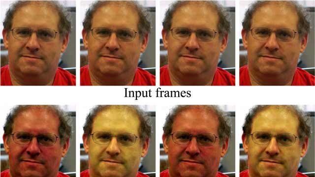 麻省理工学院CSAIL的研究人员开发了视频处理算法来放大微小的动作和颜色变化