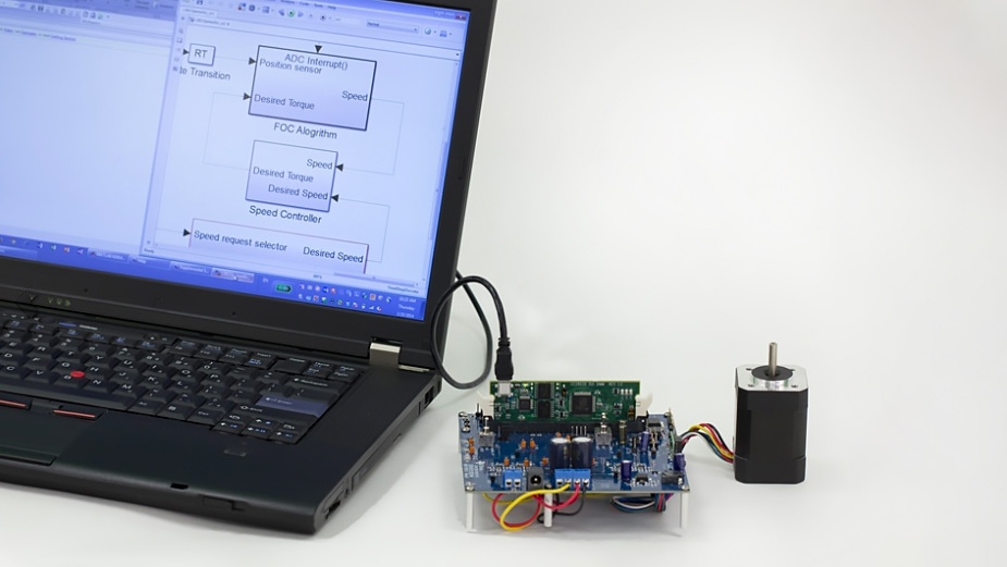 Using hardware support packages to quickly deploy generated code on embedded devices.