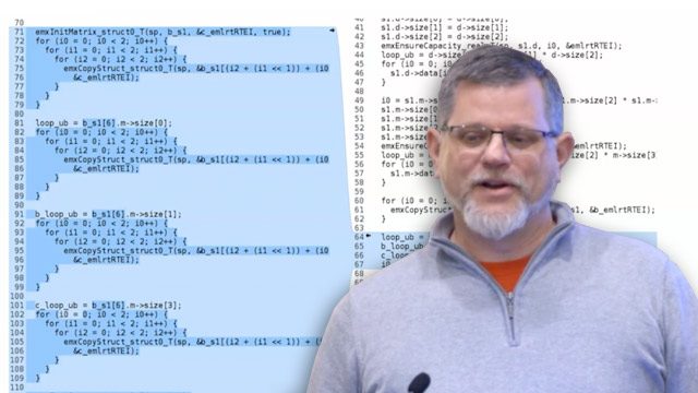 看看MathWorks编码器产品(如MATLAB编码下载188bet金宝搏器和嵌入式编码器)如何共享一个通用编码器引擎，该引擎越来越适合计算机视觉和自动驾驶/ADAS应用程序中的代码模式。