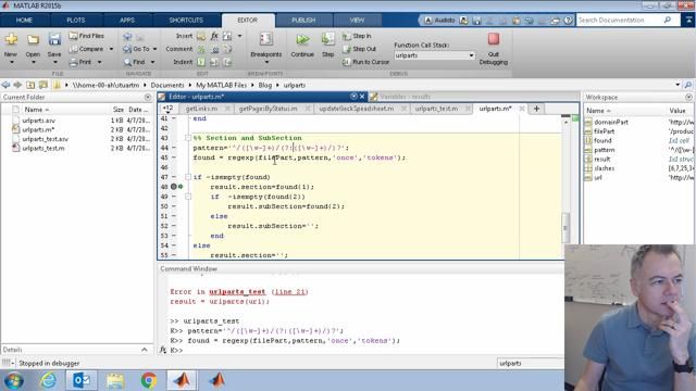 This code-along video is the second in a series where I’m creating a MATLAB function to split a URL into component parts. Here I add more tests, return more components, and add a parameter to specify which components to return.