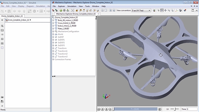 Introduction to Simulink Using a Quadcopter Vehicle Example