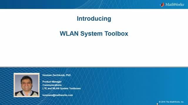 使用WLAN工具箱进行信号生成、端到端仿真、信号检测、测量和无线电连接。