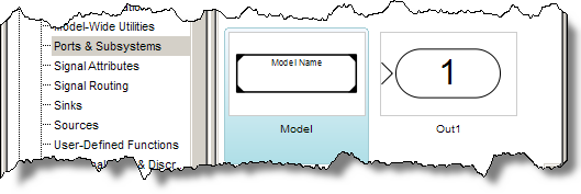 The Simulink model reference block