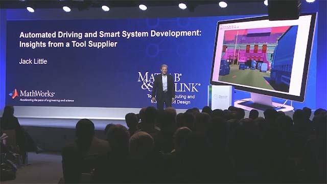 聆听MathWorks总裁兼联合创始人杰克·利特尔（Jack Little）在2018年博世互联世界大会上的演讲，了解开发具有更大自主性的高可靠性汽车系统的工具和流程。
