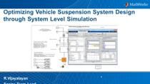 Optimization of vehicle ride and handling performance must meet many competing requirements. For example, vibration in the frequency range that causes driver discomfort needs to be minimized, which requires decreasing suspension stiffness. Yet the su
