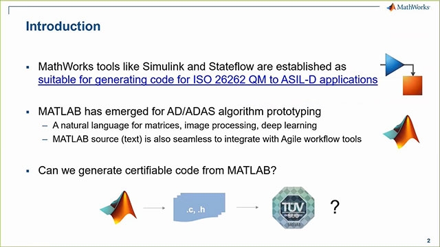 了解如何将验证和验证工具应用于MATLAB编写的软件组件，以及如何将MATLAB和Simulink与Git和Gerrit协作工具集成。金宝app