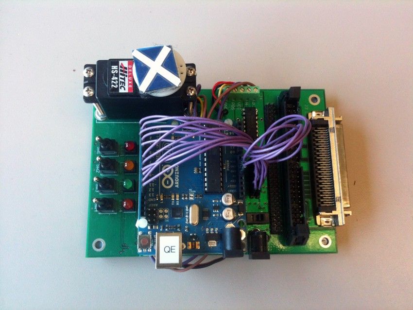 Arduino板连接直流电机