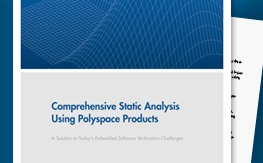 了解如何使用Polyspace产品进行全面的静态分析下载188bet金宝搏