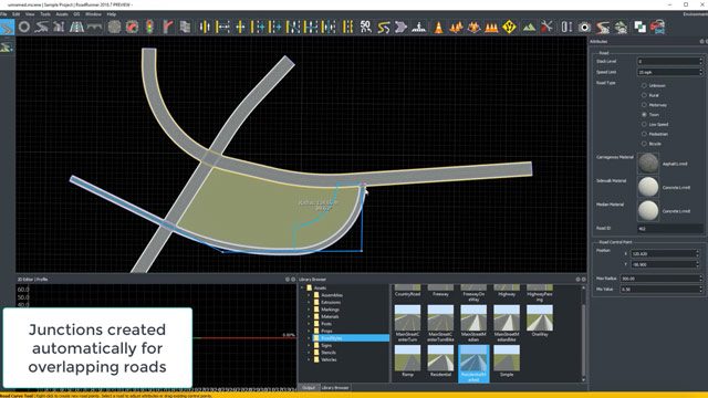 Erfahren Sie mehr über die verschiedenen Funktionen von RoadRunner, einschließlich Straßen- und 3D-Szenenmodellierung, Schildererstellung和出口在外部模拟器zur自动模拟。