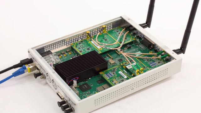 USRP SDR wurde für den Empfang von 802.11 OFDM-Beacon-Frames verwendet。