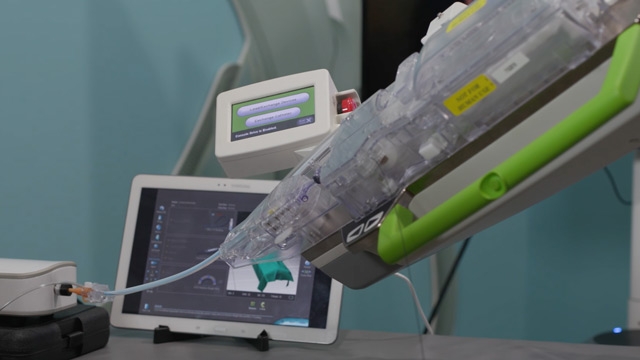 Corindus used MATLAB and Simulink to develop the CorPath GRX platform for catheter control, and Simulink Real-Time to run the real-time application on Speedgoat targets, using Precision Time Protocol to synchronize the local and remote site clocks.