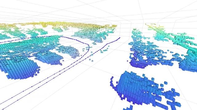 ImplémenterSesalgorithmes de Localization et CartaChie同步3D（SLAM）AVEC DES NUANES DE POSTING LIDAR AVEC LA导航工具箱