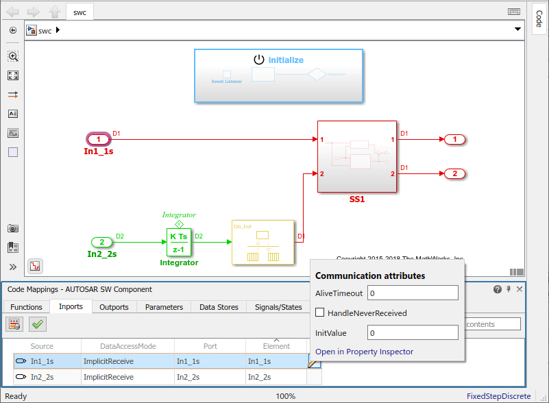 Create and Configure AUTOSAR Software Component