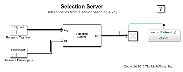 选择服务器 - 从服务器中选择特定实体