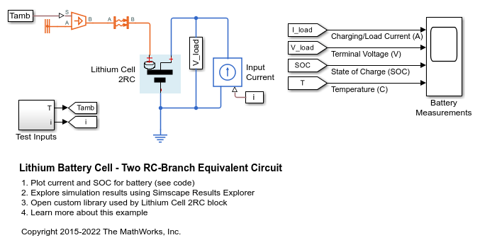 锂电池电池-两个rc分支等效电路