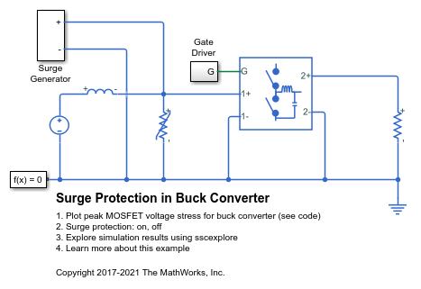 Surge Protection in Buck Converter