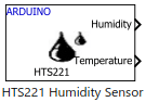 HTS221湿度传感器块图标