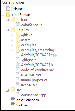 文件夹结构的自定义设备驱动程序示例