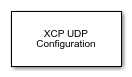XCP UDP配置块