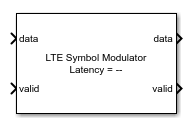 LTE符号调制器块