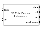 NR极性解码器块