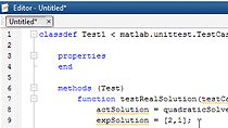 使用新的xUnit-style测试框架的MATLAB语言编写和运行单元测试,并分析测试结果。