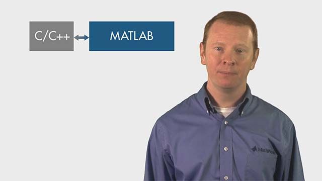 Use MATLAB together with C/C++ to develop algorithms for audio, communications, image, or signal processing applications. You can call MATLAB from C, generate C code from MATLAB, and reuse your C/C++ IP natively in MATLAB.