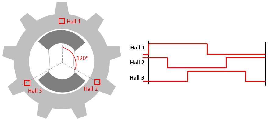 Field-Oriented Control of PMSM Using Hall Sensor