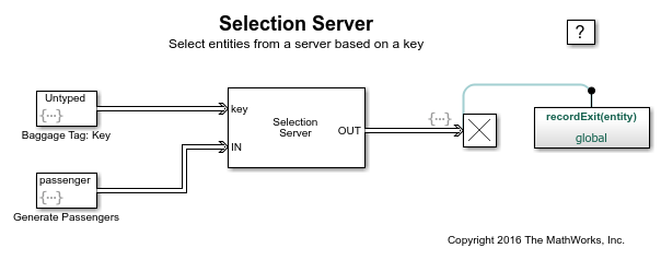 选择服务器—从服务器中选择特定的实体