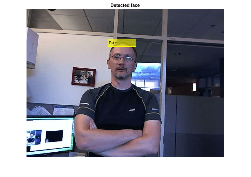 CAMShift法を使用した顔の検出と追跡