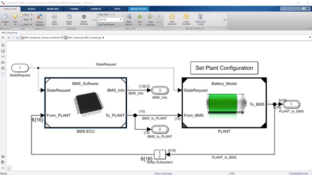 See how to model and simulate battery management system (BMS) algorithms using Simulink and Stateflow. Algorithms include supervisory logic, state-of-charge (SOC) estimation, passive balancing, and power limits.
