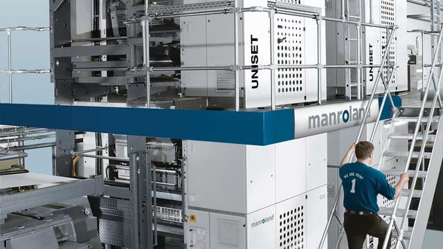 Manroland开发高精度商用印刷机控制器
