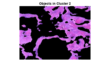图中包含一个轴。Cluster 3中标题为Objects的轴包含一个类型为image的对象。