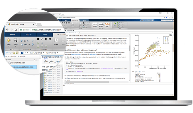 Access MATLAB from Your Web Browser