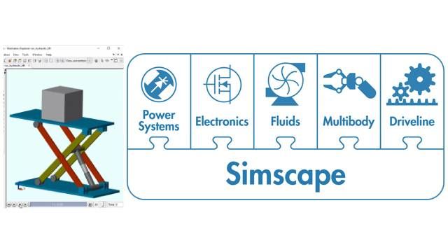 介绍Simscape产品系列，包括平台、附加组件、模型共享和HIL测试。用一个剪刀千斤顶模型来说明物理系统的仿真。