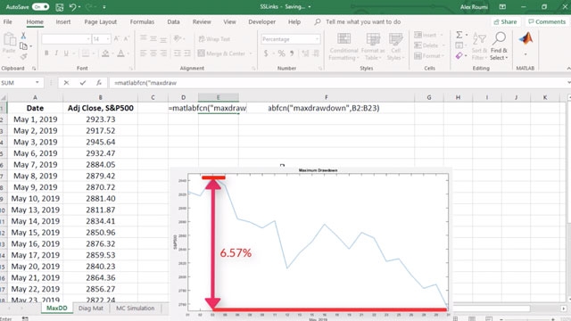 安装在Microsoft Excel电子表格链接和使用MATLAB的功能。