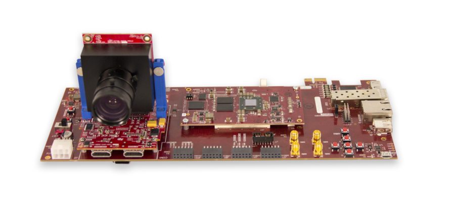 用现实世界视频输入对FPGA硬件进行原型设计。
