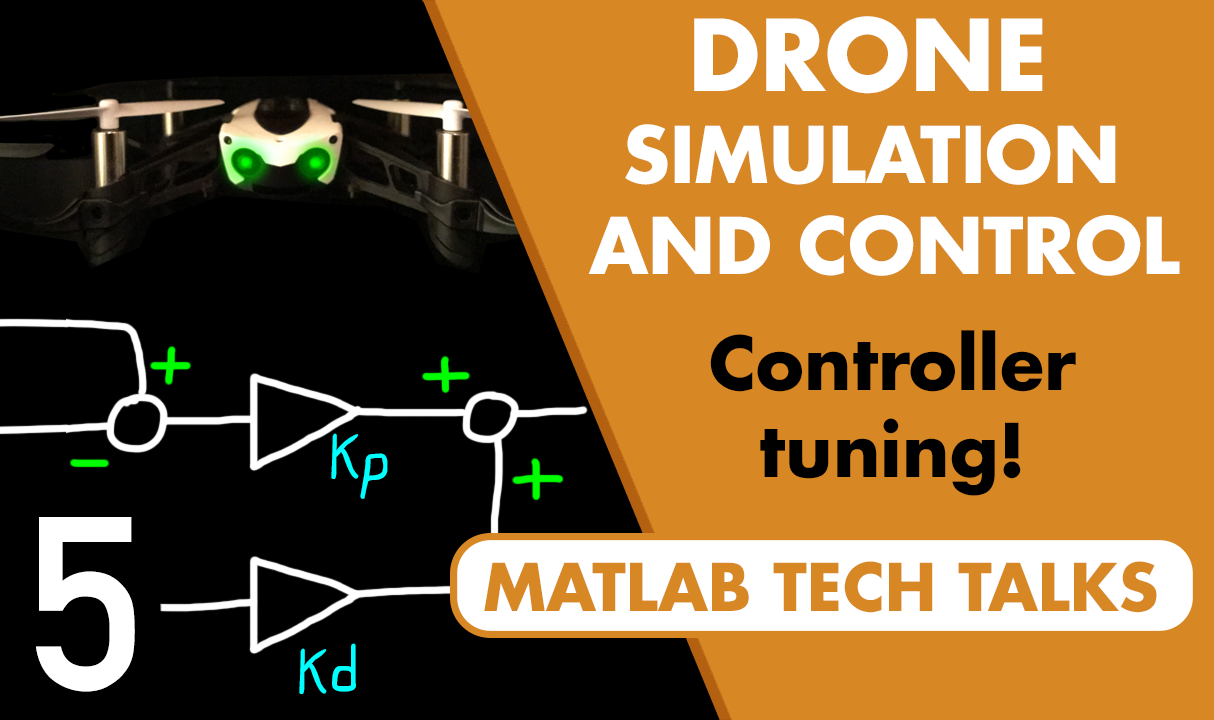 本视频以Parrot Minidrone的非线性模型为基础，建立了一个可线性化的模型，可用于调整我们控制架构中的6个PID控制器。