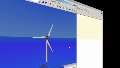 建立一个由相同风力涡轮机组成的风电场模型。