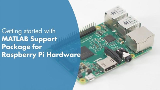 Learn how to install the MATLAB support package for Raspberry Pi using the MathWorks Raspbian image.