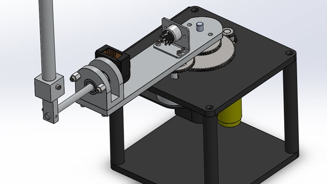 Design a controller for a rotary inverted pendulum using a SimMechanics model imported from CAD. Generate code using QUARC and test the controller on Quanser real-time hardware.