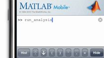 Connect to MATLAB from your iOS device.