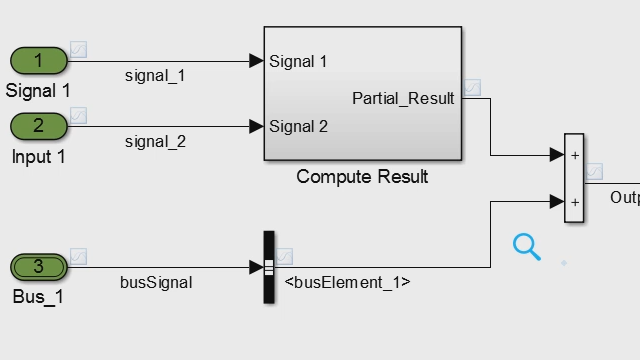 将多组输入信号连接到Simulink模型，以进行交互式或批处理仿真。金宝app
