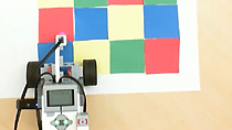 安装LEGO MINDSTORMS E金宝appV3硬件的MATLAB支持包，以便您可以与LEGO MINDSTORMS EV3砖和传感器进行交互。