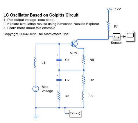基于Colpitts电路的LC振荡器