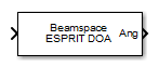 Beamspace ESPRIT DOA块
