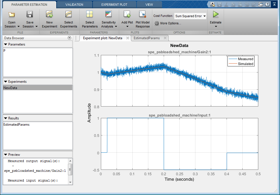 Simplified Alternator Parameter Estimation